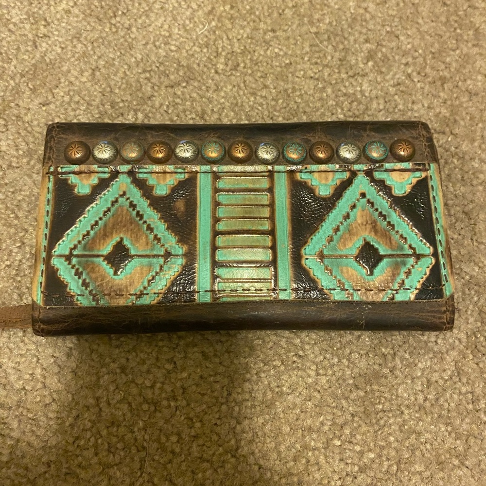 Running Roan Trifold Wallet